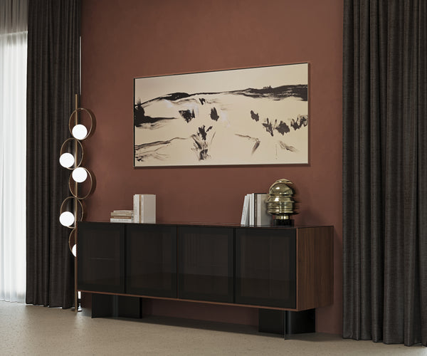 Μπουφές Mondrian walnut