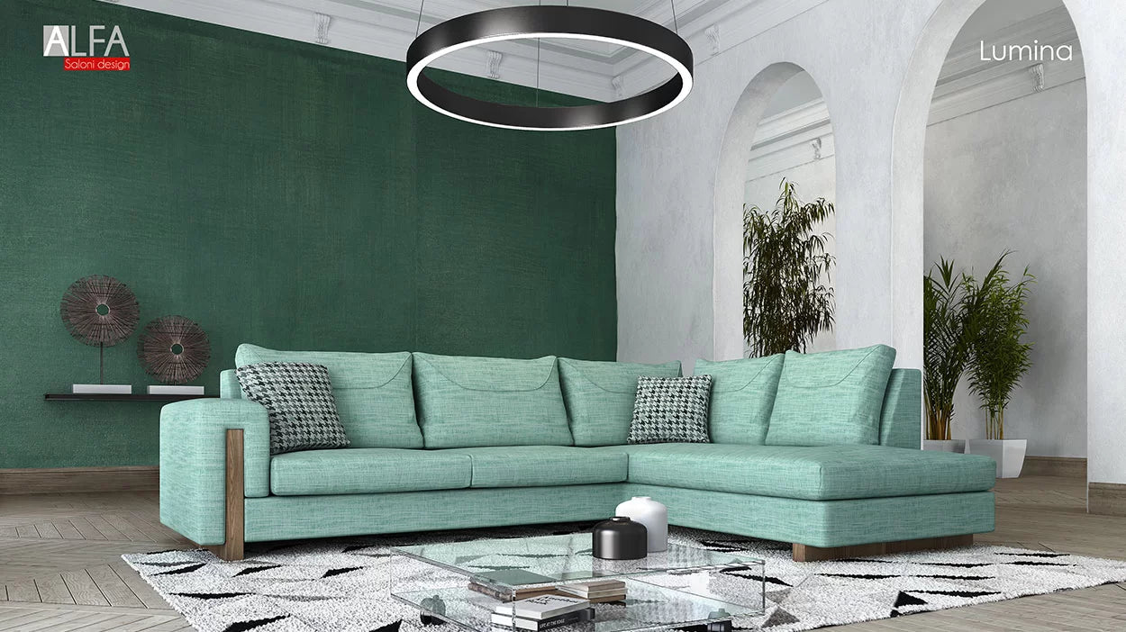 Γωνιακός καναπές Lumina